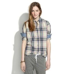🌼 Madewell x Penfield Haverhill Natural Flannel Top